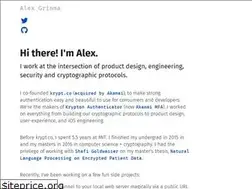 Sites similar to alexgrinman.com