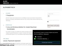 Sites similar to alexhaack.de