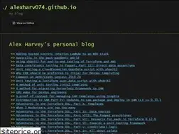Sites similar to alexharv074.github.io