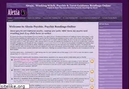 Sites similar to alexia-psychic.com