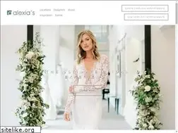 Sites similar to alexiasbridal.com