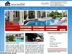 Sites similar to alexiourealestate.com