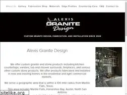 Sites similar to alexisgranite.com