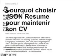 Sites similar to alexisjanvier.net