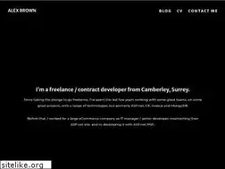 Sites similar to alexjamesbrown.com
