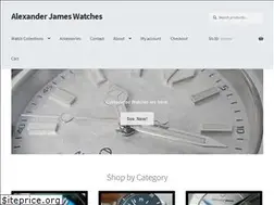 Sites similar to alexjameswatches.com