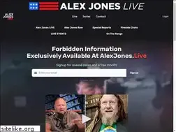 Sites similar to alexjones.live