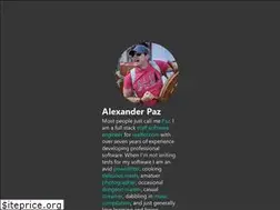 Sites similar to alexjpaz.com