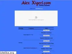 Sites similar to alexkigerl.com