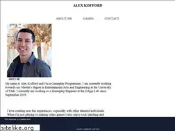 Sites similar to alexkofford.com