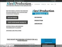 Sites similar to alexkproductions.com