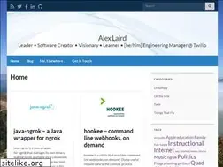 Sites similar to alexlaird.com