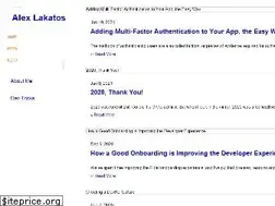 Sites similar to alexlakatos.com