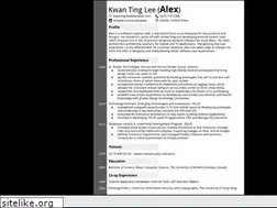 Sites similar to alexleekt.com