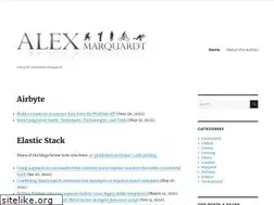 Sites similar to alexmarquardt.com