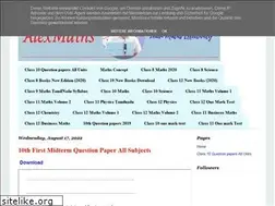 Sites similar to alexmathsonlineeducation.blogspot.com