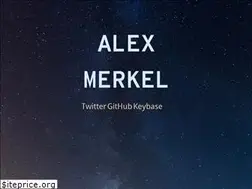 Sites similar to alexmerkel.com