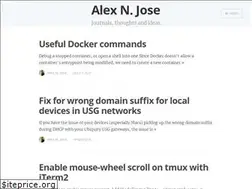 Sites similar to alexnj.com