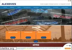 Sites similar to alexovics.hu