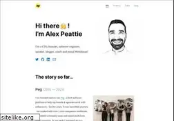 Sites similar to alexpeattie.com
