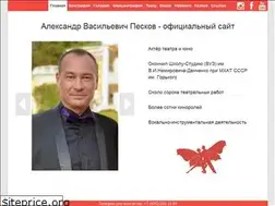 Sites similar to alexpeskov.ru