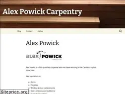 Sites similar to alexpowick.com