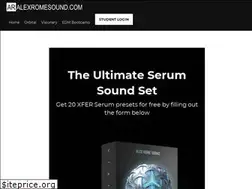 Sites similar to alexromesound.com
