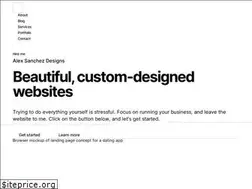 Sites similar to alexsanchez.design