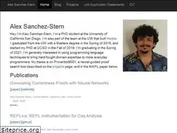 Sites similar to alexsanchezstern.com