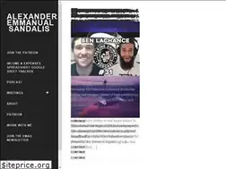 Sites similar to alexsandalis.com