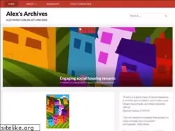 Sites similar to alexsarchives.org