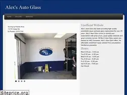 Sites similar to alexsautoglass.net