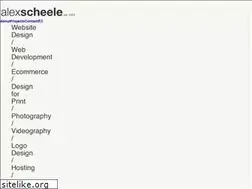 Sites similar to alexscheele.com