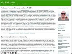 Sites similar to alexschultz.co.uk