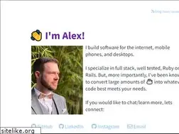 Sites similar to alexspencer.net