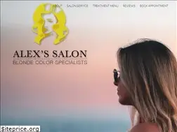 Sites similar to alexssalonsb.com