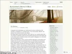 Sites similar to alexstingl.wordpress.com