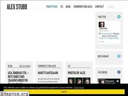 Sites similar to alexstubb.com