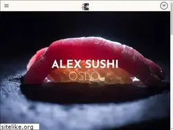 Sites similar to alexsushi.no