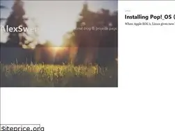 Sites similar to alexswensen.io