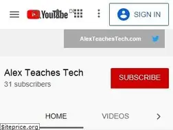Sites similar to alexteachestech.com