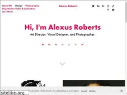 Sites similar to alexusroberts.com