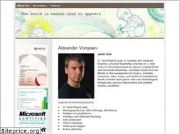 Sites similar to alexvoropaev.jimdo.com