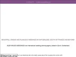 Sites similar to alexwalesweddings.com