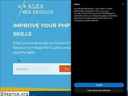 Sites similar to alexwebdevelop.com