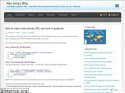 Sites similar to alexzeng.wordpress.com