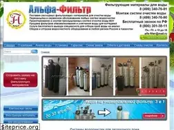 Sites similar to alfa-filter.ru