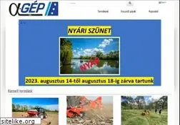 Sites similar to alfa-gep.hu