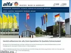 Sites similar to alfa-masten.de