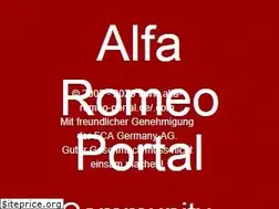Sites similar to alfa-romeo-portal.de